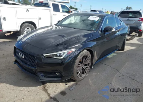 2018 Infiniti Q60 2.0T Luxe z USA, uszkodzony, nr VIN JN1CV7EK1JM200352